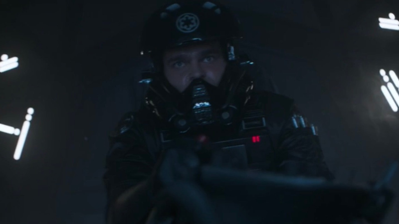 Yes, Han was an Imperial pilot.
